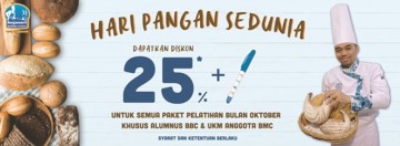  Pelatihan Bogasari Baking Center Oktober 2018