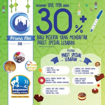  Bogasari Baking Center Promo Mei 2018