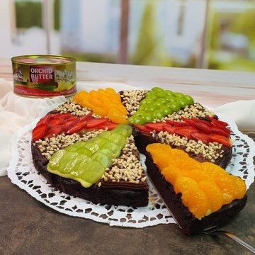  American Fruity Brownies