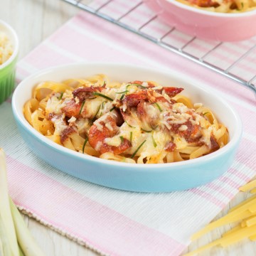  Fettuccine Rendang Udang